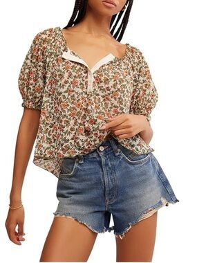 Free People Astra Peasant Top